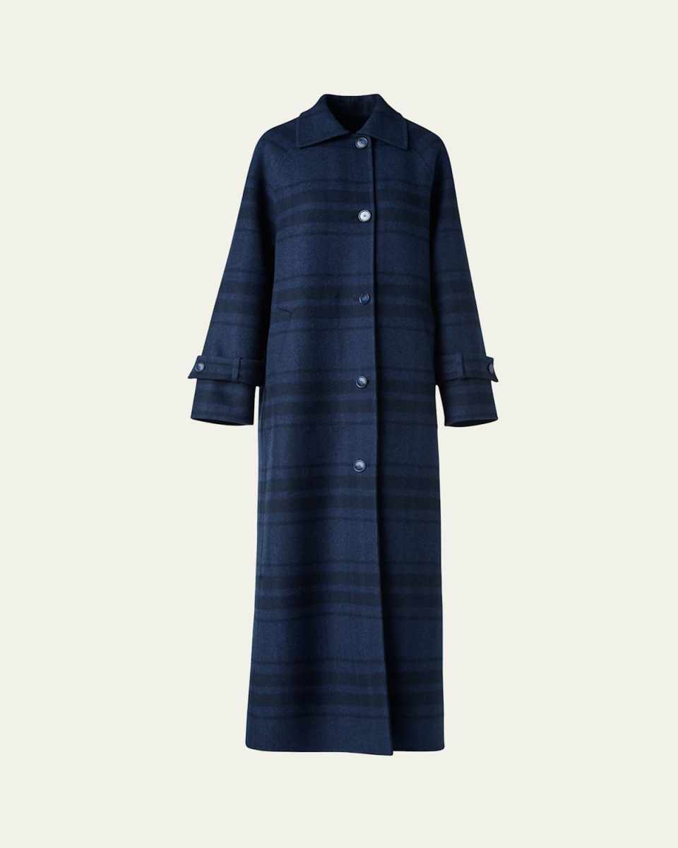 Estelle Double-Face Wool Maxi Coat